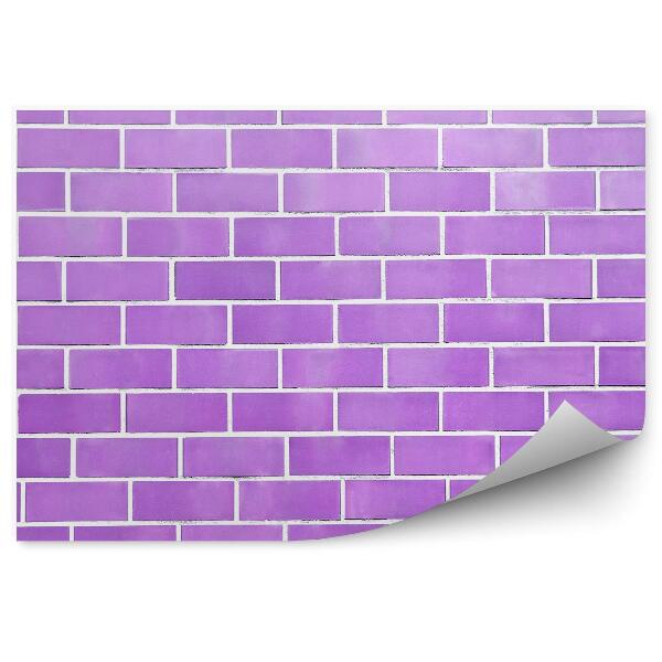 Fototapeta samoprzylepna Fioletowy mur