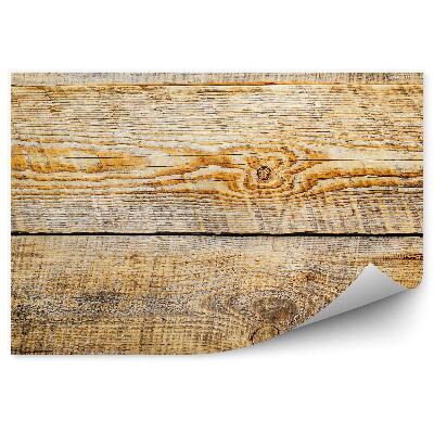 Fototapeta samoprzylepna Drewniane deski z widocznymi żłobieniami