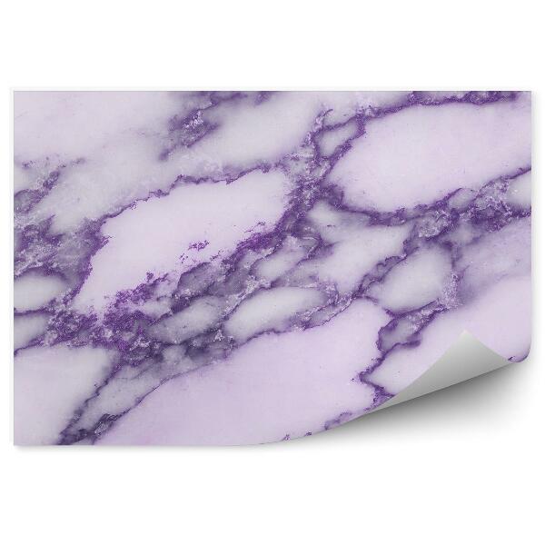 Okleina ścienna Marmur z fioletowym żyłkowaniem
