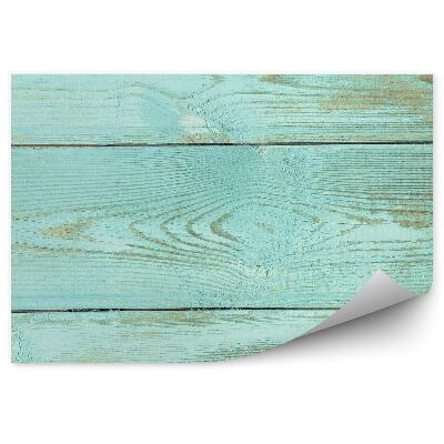 Fototapeta samoprzylepna Wytarte niebieskie deski