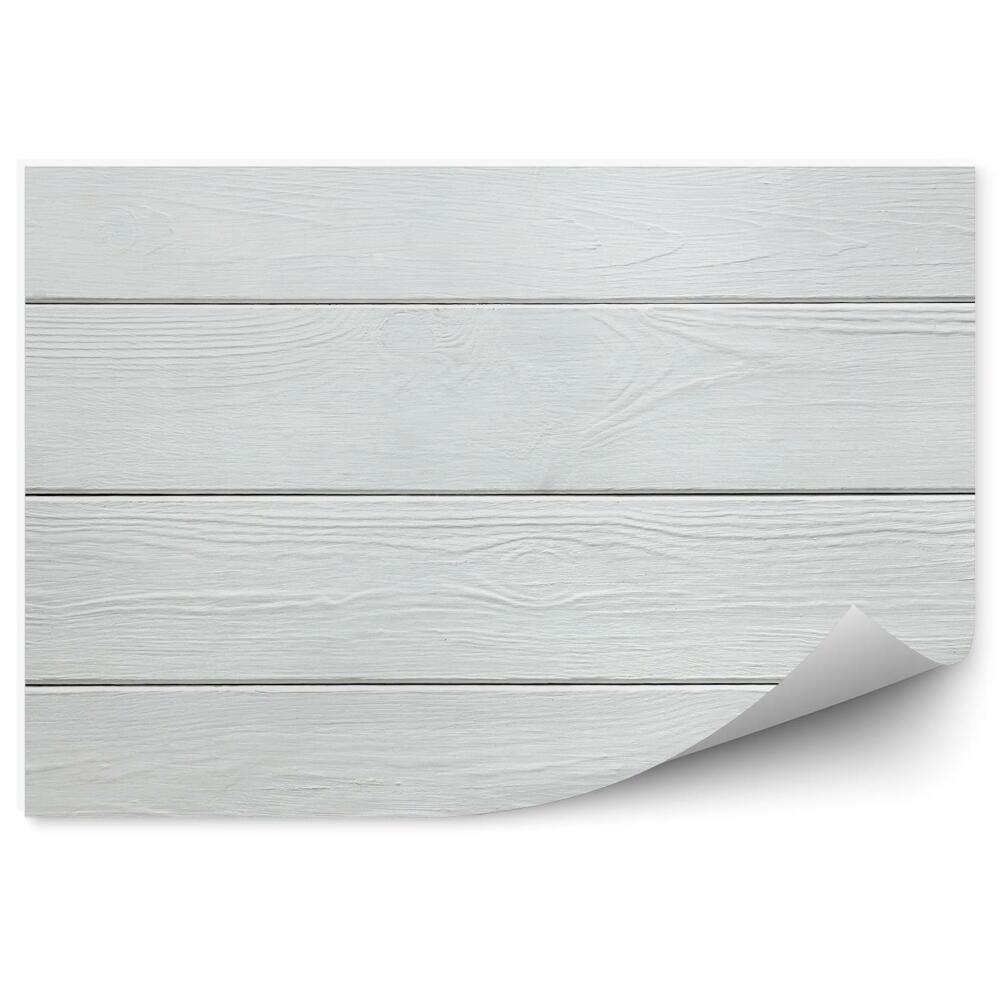 Fototapeta samoprzylepna Białe deski