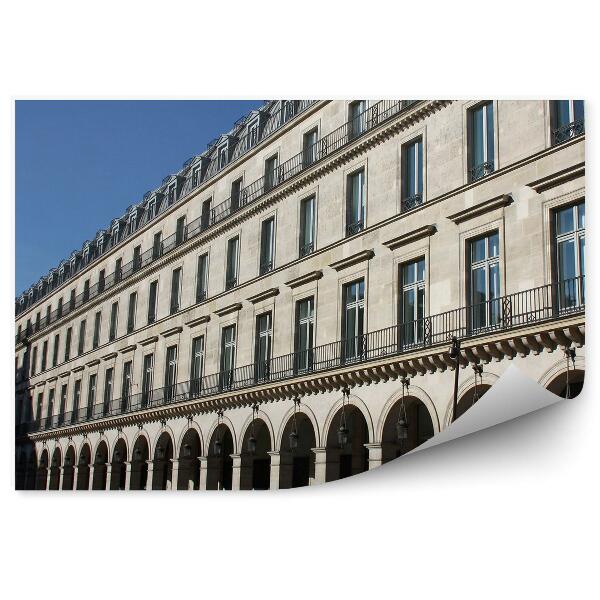 Okleina na ścianę Francja pasaż arkada budynek