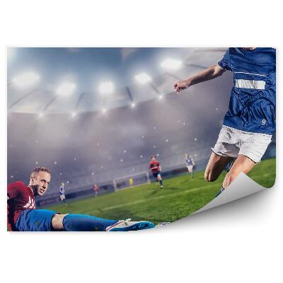 Fototapeta na ścianę Akcja na boisku piłkarskim