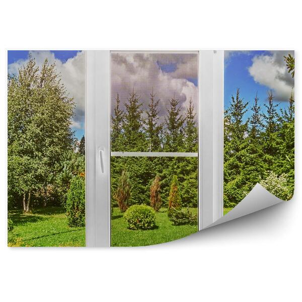 Fototapeta na ścianę Mały las ogród przy domu