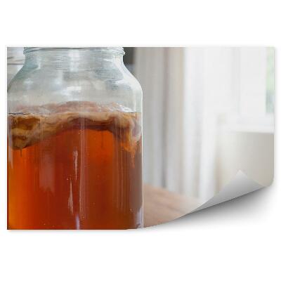 Fototapeta Słoiki herbata kuchnia stół