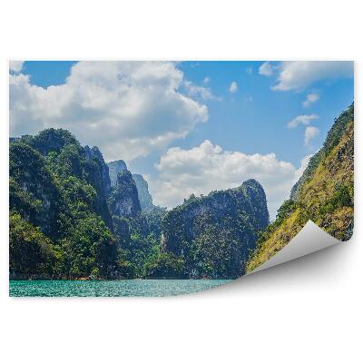 Fototapeta na ścianę Cheow Lan Jezioro i góry Tajlandia