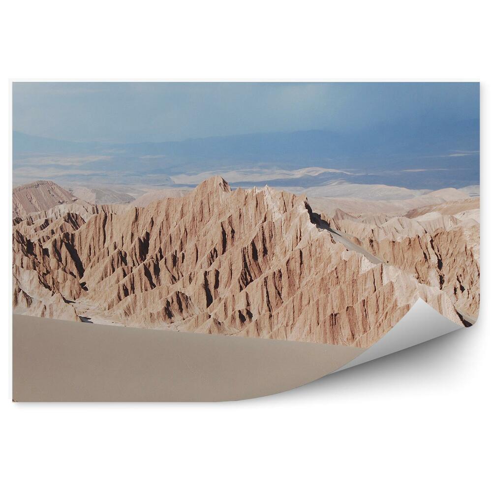 Okleina ścienna Góry skały pustynia niebo góry chmury san pedro de atacama