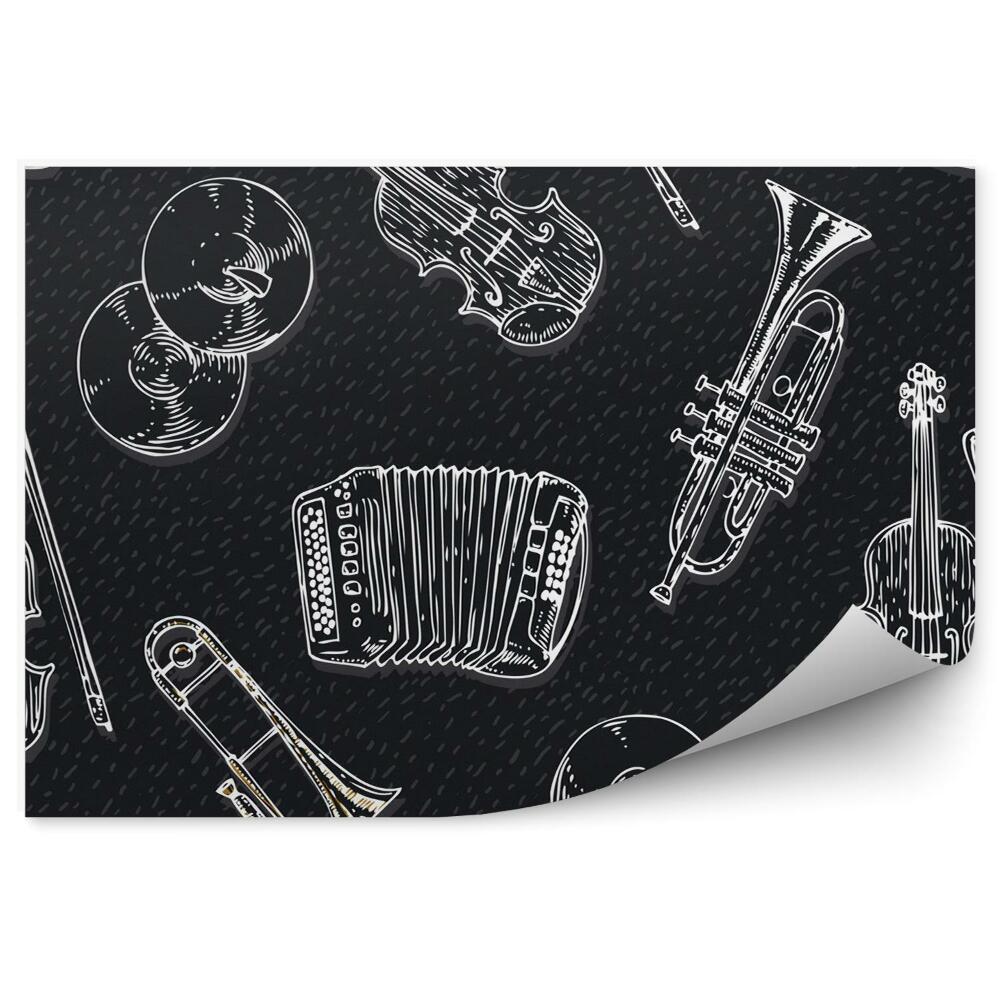 Fototapeta Instrumenty muzyczne 