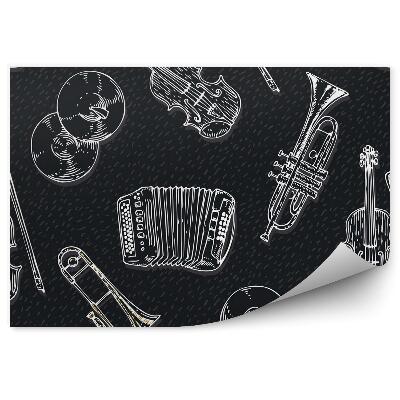 Fototapeta Instrumenty muzyczne 