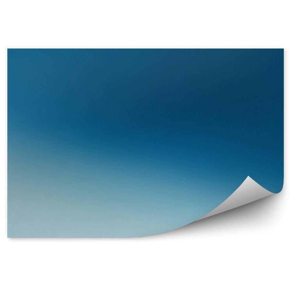 Okleina ścienna Przejście tonalne z granatowego w biel