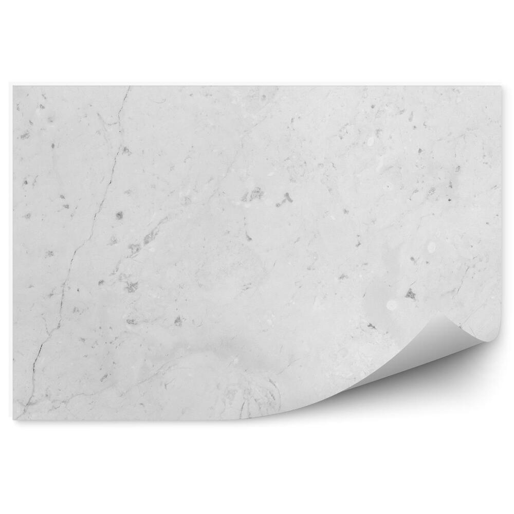 Okleina ścienna Gładki biały marmur