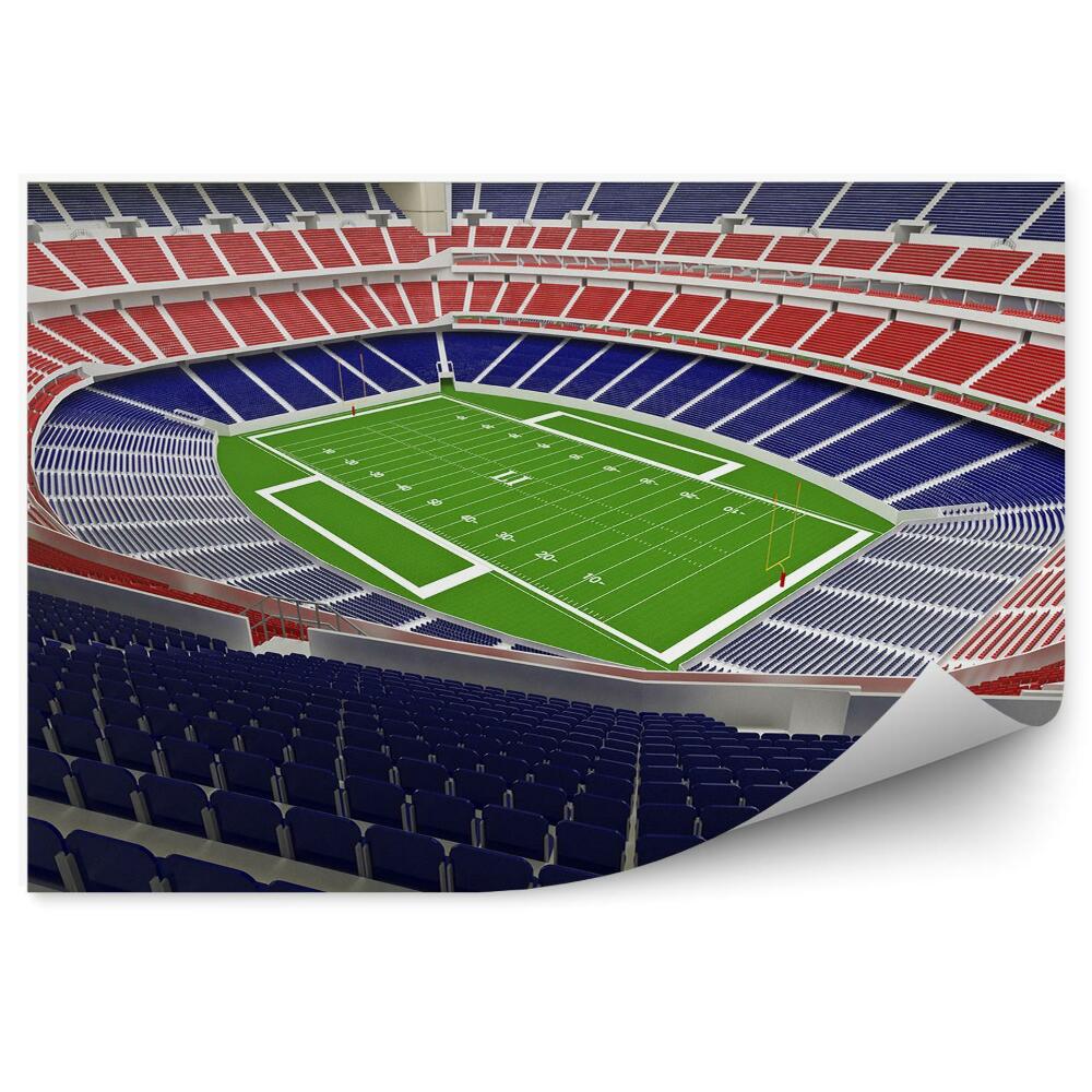 Fototapeta na ścianę Boisko futbol amerykański 3d