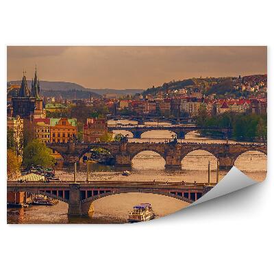 Fototapeta samoprzylepna Republika czeska romantyczne mosty architektura