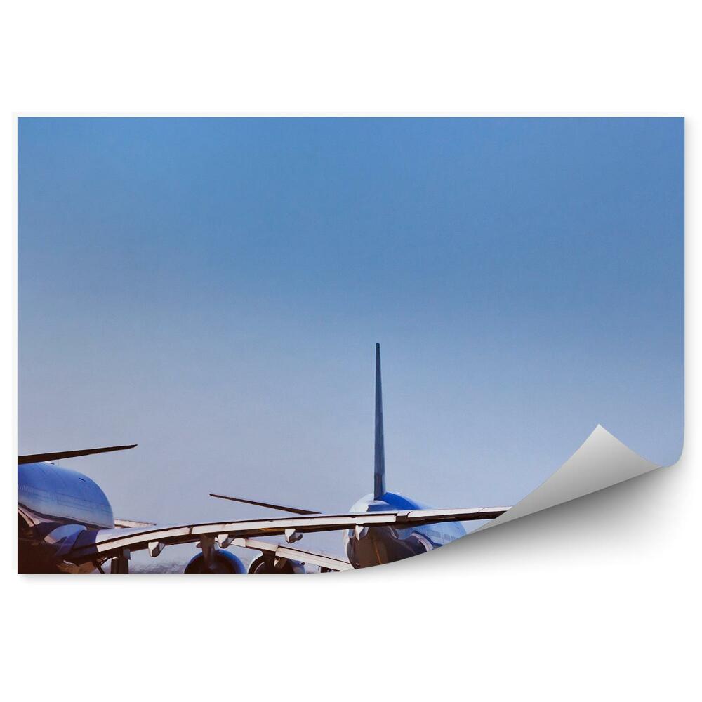 Fotopeta Pas startowy samoloty trawa