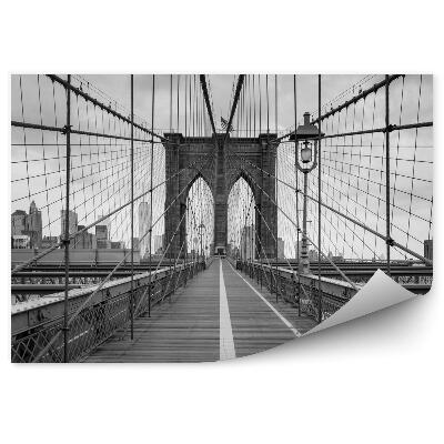 Fototapeta Brooklyn bridge nowy jork usa