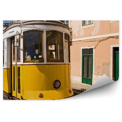 Fototapeta na ścianę Historyczny tramwaj w lizbonie