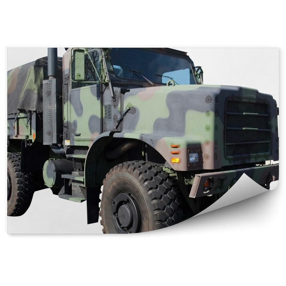 Fototapeta na ścianę Wojskowa ciężarówka w kamuflażu