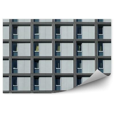 Fototapeta Nowoczesne osiedle z powtarzalnymi balkonami