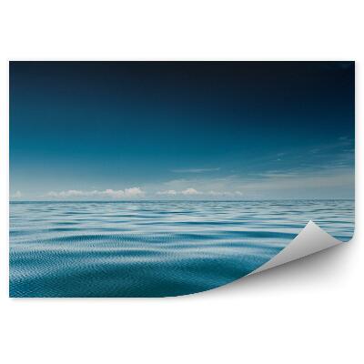 Fototapeta Morski horyzont niebo chmury