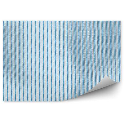 Fototapeta samoprzylepna Drobne niebieskie prążki