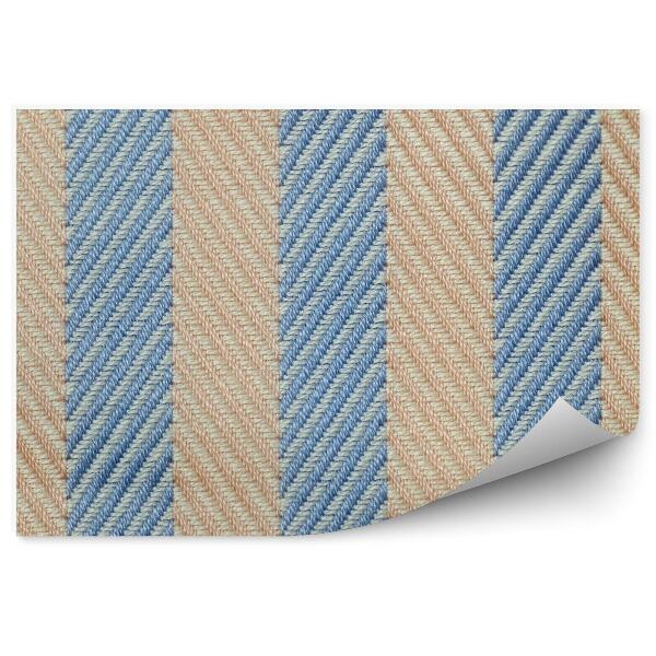 Fototapeta samoprzylepna Abstrakcyjny wzór tkaniny pionowe skośne paski