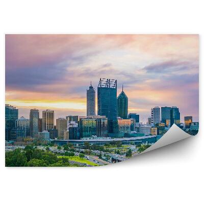 Okleina na ścianę Panorama miasta w australii natura roślinność