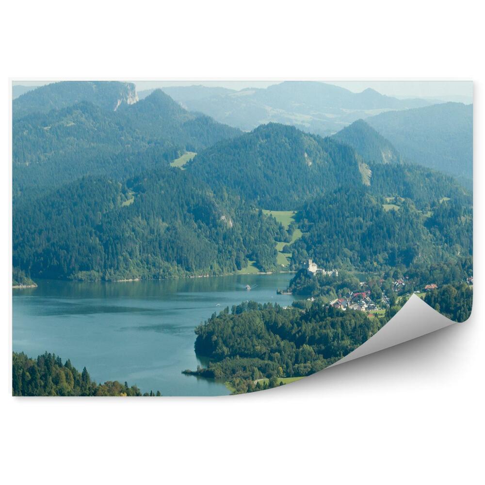 Okleina na ścianę Jezioro czorsztyn niedzica pieniny panorama
