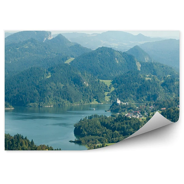Okleina na ścianę Jezioro czorsztyn niedzica pieniny panorama