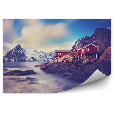 Fototapeta Lofoty w zimie