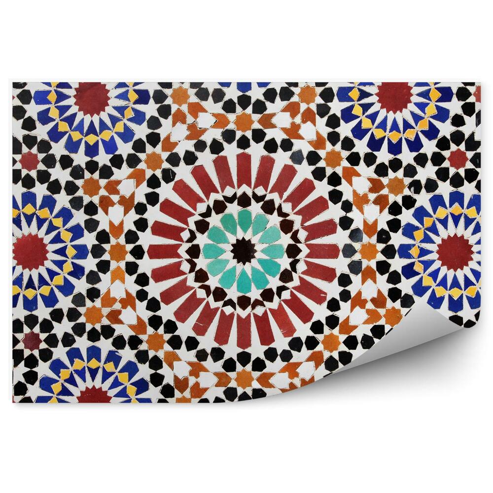 Okleina ścienna Tradycyjna mozaika marokańska