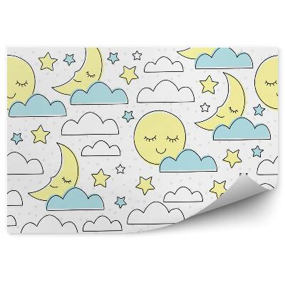 Fototapeta Księżyc chmurka