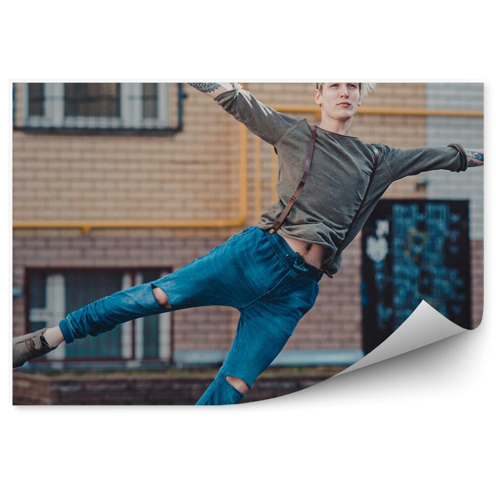 Fototapeta na ścianę Tancerz na ulicy