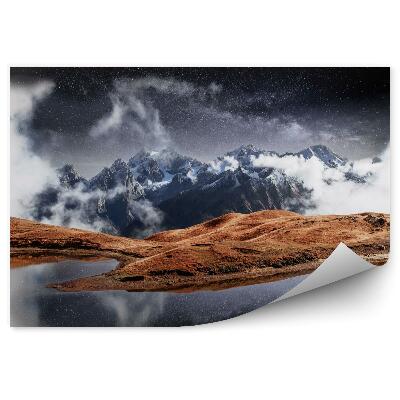 Fototapeta Góry kaukazu w gruzji krajobraz