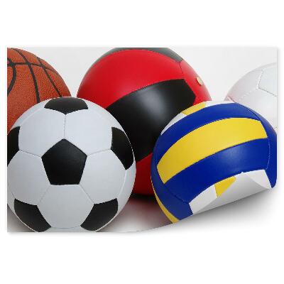 Fototapeta samoprzylepna Piłki sport
