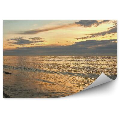 Okleina na ścianę Woda horyzont morze Bałtyckie