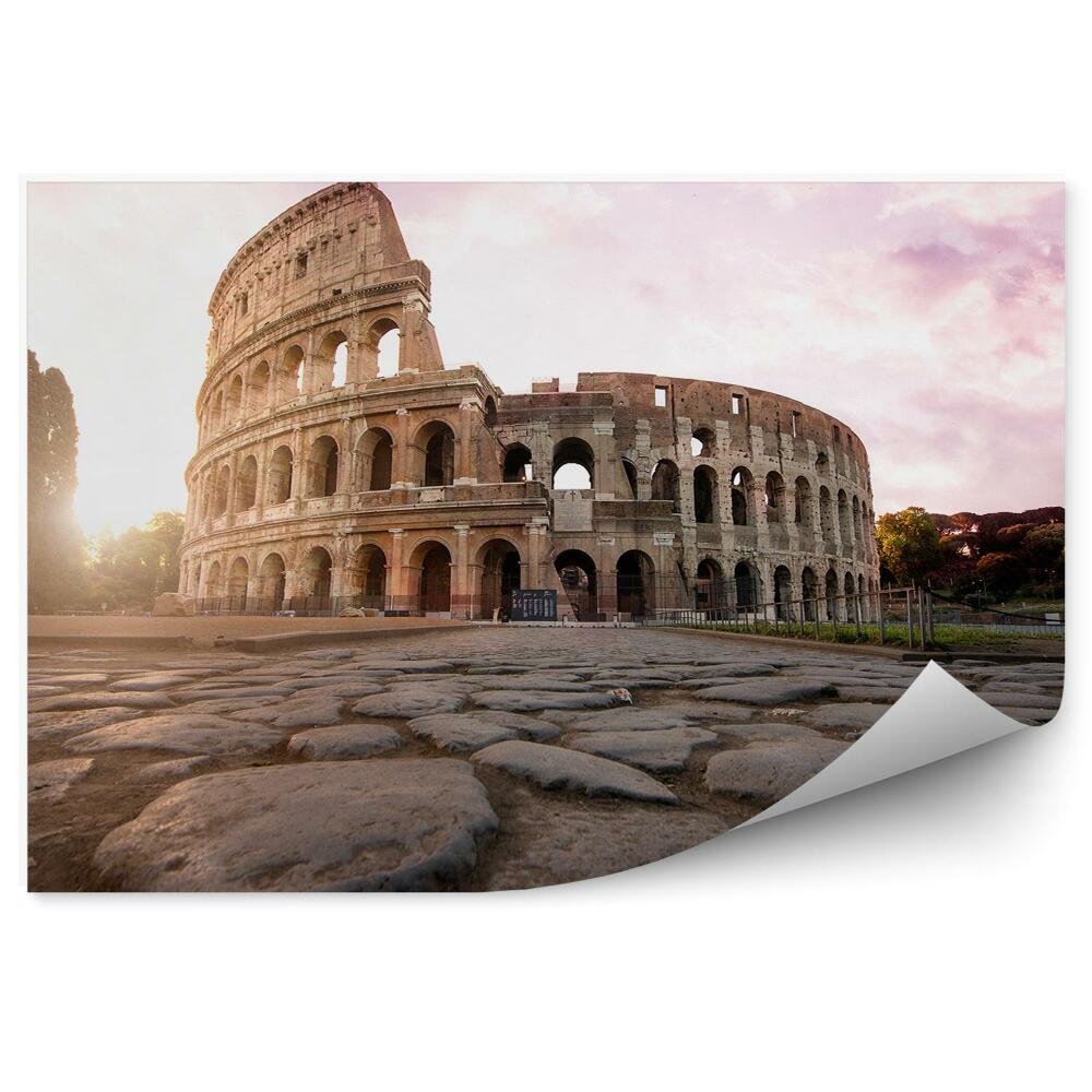 Okleina na ścianę Piękne koloseum architektura perspektywa