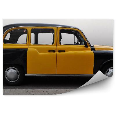 Fotopeta Barcelona czarno-żółte auto pojazd