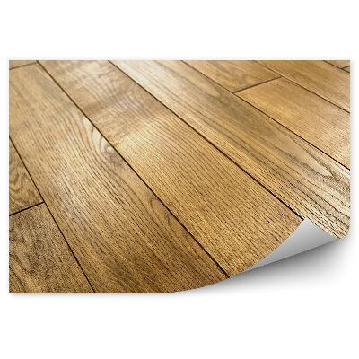 Fototapeta samoprzylepna Drewniana podłoga perspektywa