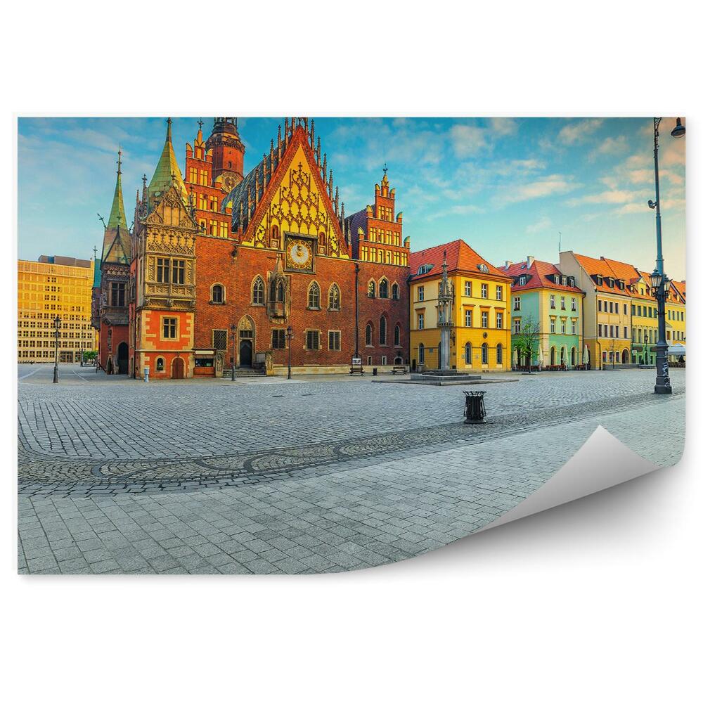 Fototapeta Wrocław rynek ratusz