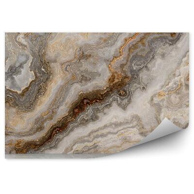 Okleina ścienna Marmur z odbiciem na podłodze