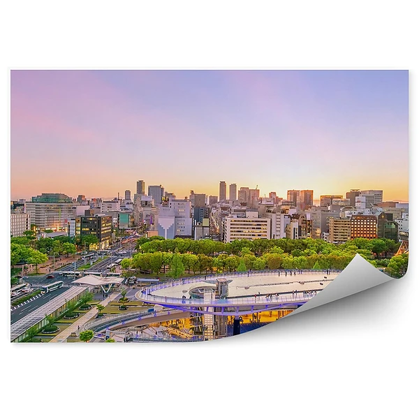 Fototapeta Miasto nagoya japonia budynki natura