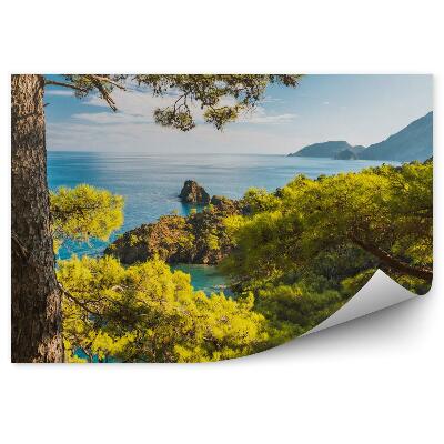 Fototapeta Plaża na morzu śródziemnym antalya turcja