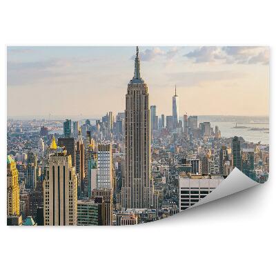 Okleina ścienna Ameryka architektura budynki panorama