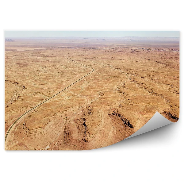 Okleina ścienna Pustynie wydmy namibii piasek niebo