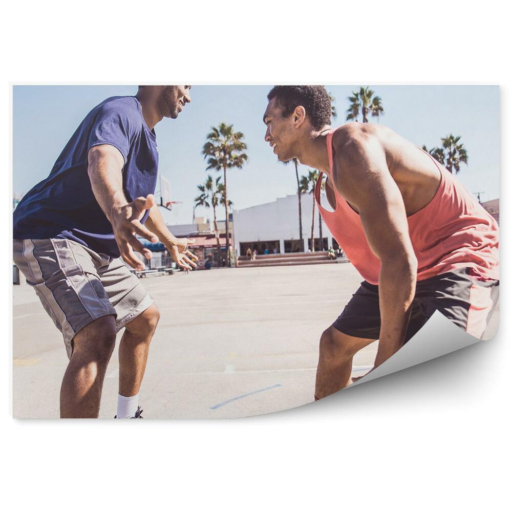 Fototapeta samoprzylepna Mecz koszykówki dziewczyny