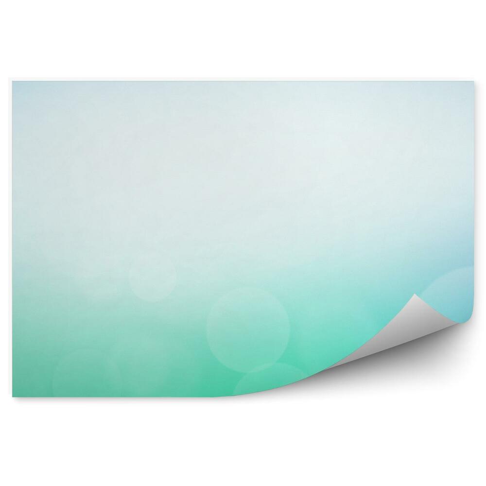 Okleina ścienna Rozmyty gradient zielono niebieski