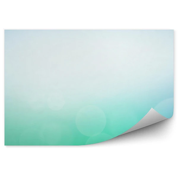 Okleina ścienna Rozmyty gradient zielono niebieski