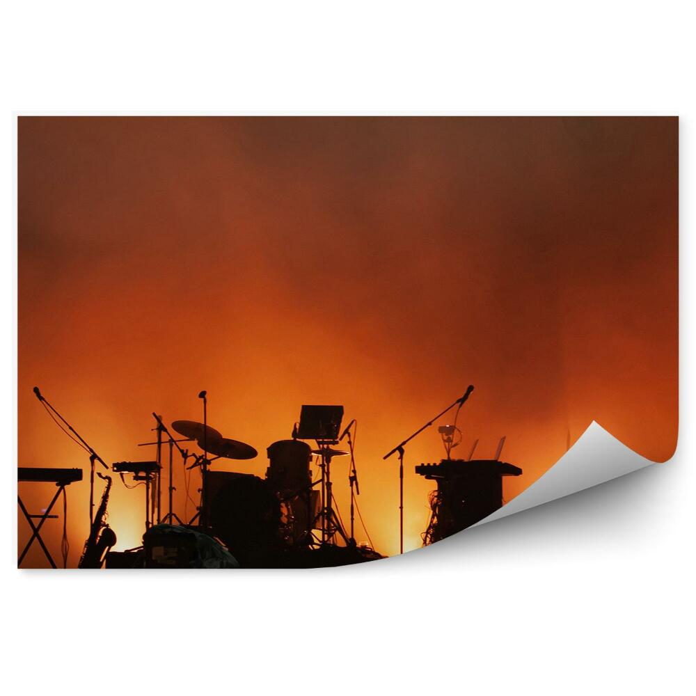 Fototapeta Pusta scena koncert ludzie klub muzyka