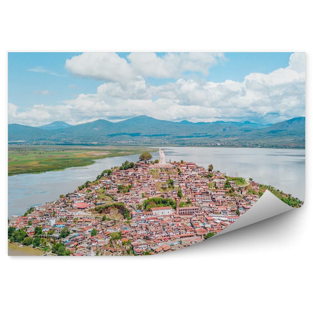 Fototapeta na ścianę Piękny widok wyspa architektura natura