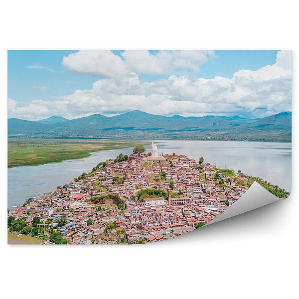 Fototapeta na ścianę Piękny widok wyspa architektura natura
